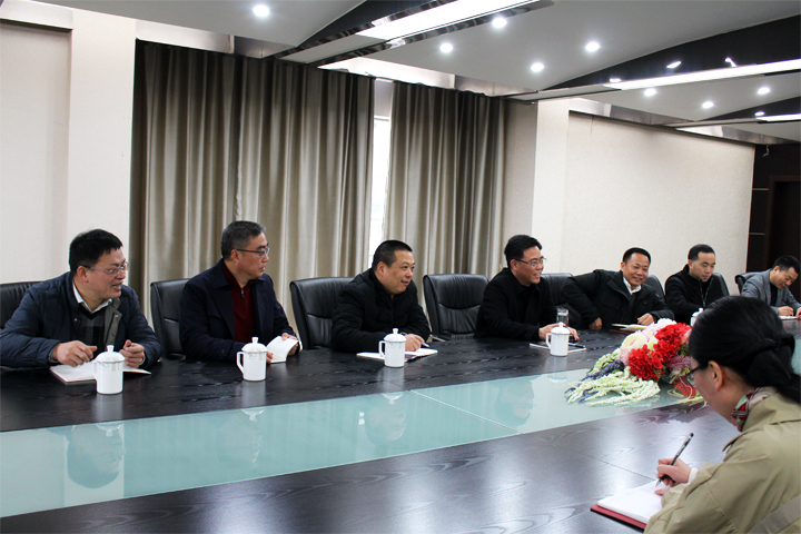 13 февраля 2019 года Цзинь Чжэн, секретарь городского комитета партии, и его группа посетили Qianxi Group после весеннего праздника.